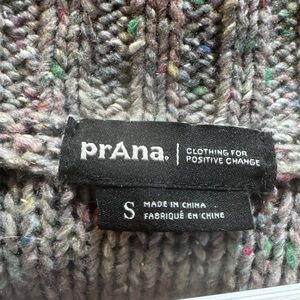 Prana Speckled Knit Sweater